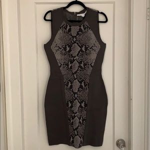 Diane von Furstenberg Franca Light Grey Combo Knit